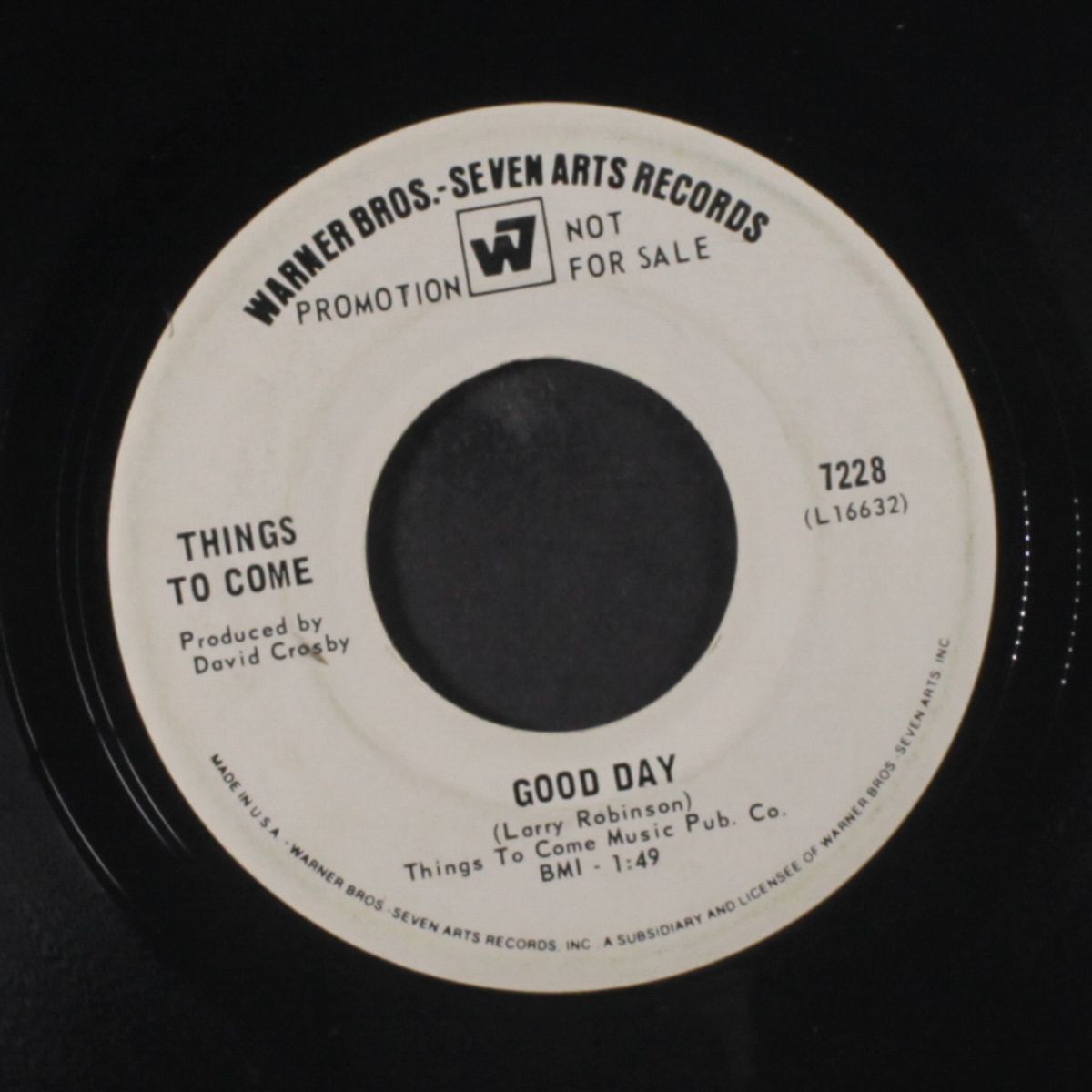hello /good day by THINGS TO COME