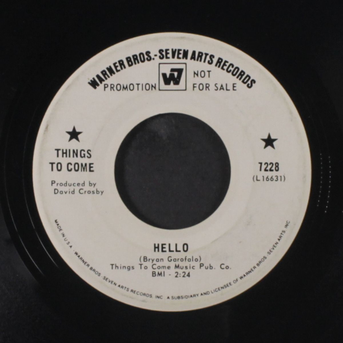 hello /good day by THINGS TO COME