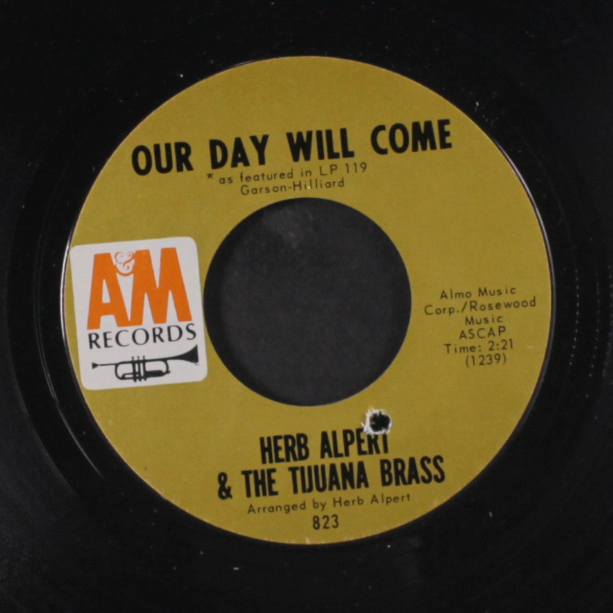mame / our day will come by HERB ALPERT