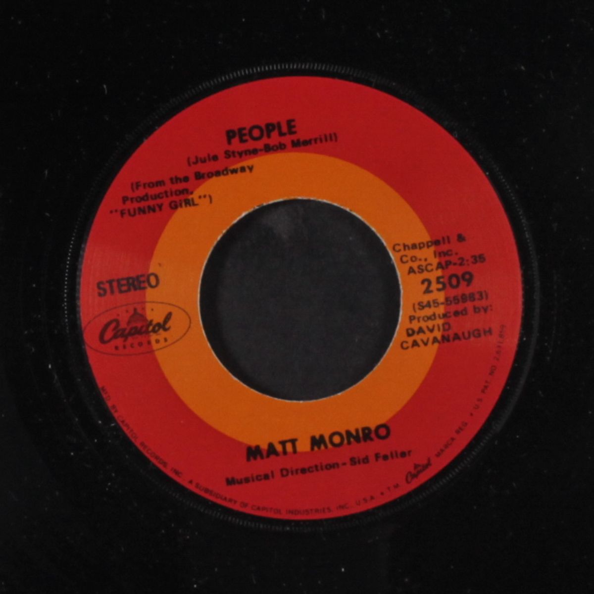 the southern star / people by MATT MONRO