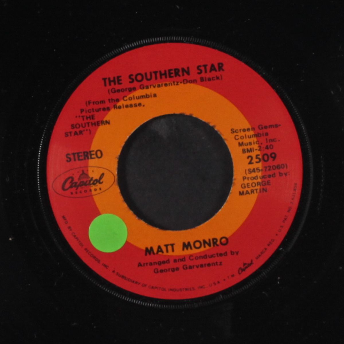 the southern star / people by MATT MONRO