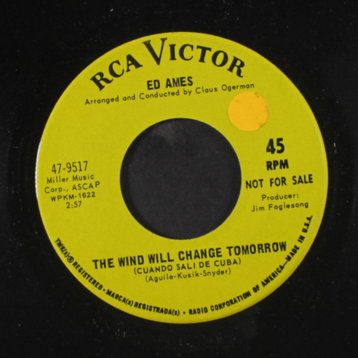 the wind will change tomorrow / apologize by ED AMES