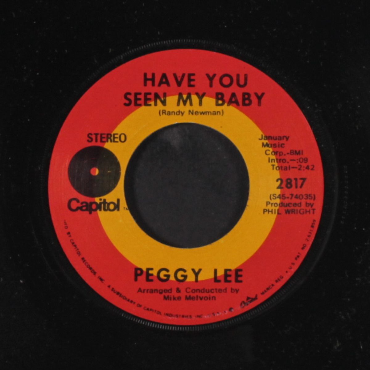 you'll remember me / have you seen my baby by PEGGY LEE