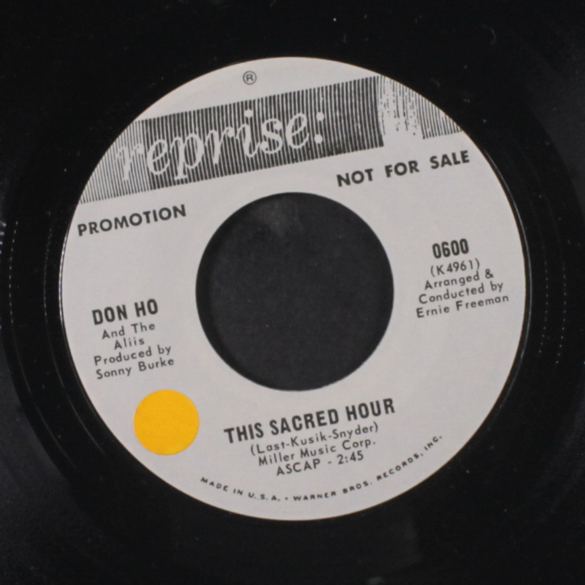 tomorrow / this sacred hour by DON HO