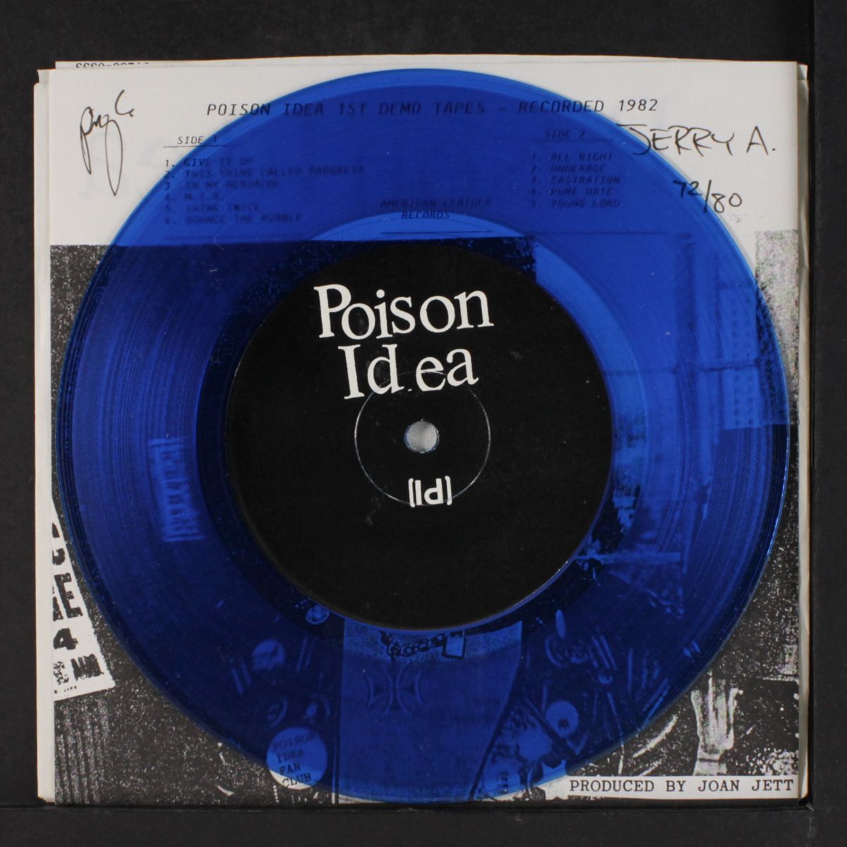 darby crash rides again by POISON IDEA
