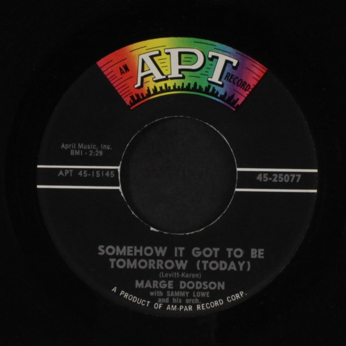 feeling good / somehow it got to be tomorrow (today) by MARGE DODSON