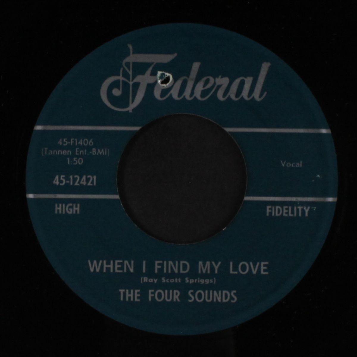 when i find my love / someone to show me the way by FOUR SOUNDS