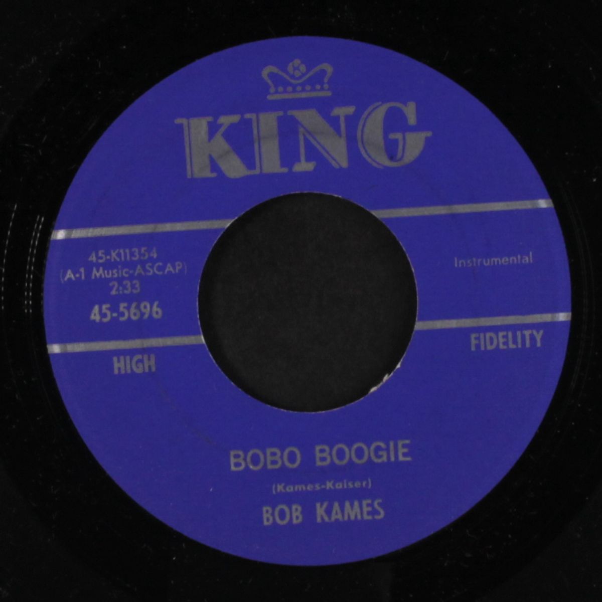 bobo boogie / alley cat by BOB KAMES