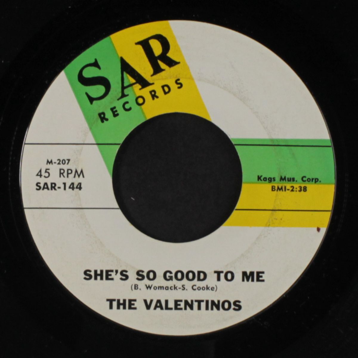baby, lots of luck / she's so good to me by VALENTINOS