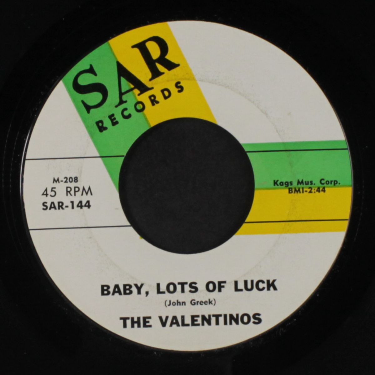 baby, lots of luck / she's so good to me by VALENTINOS