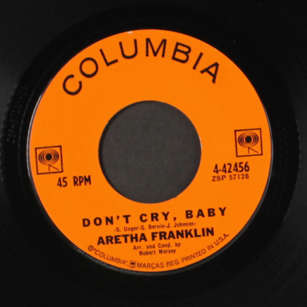 don't cry baby / without the one you love by ARETHA FRANKLIN