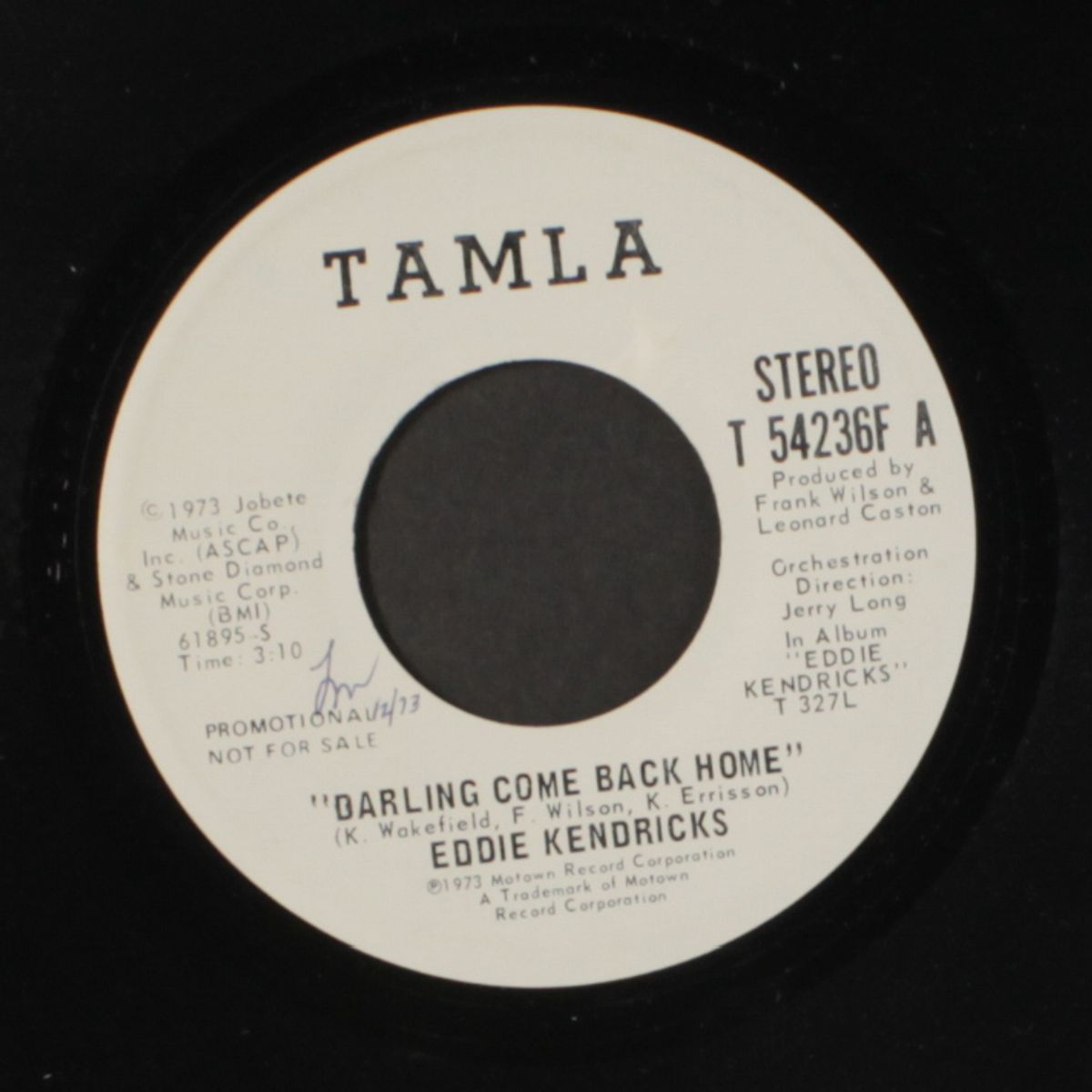 darling come back home / mono by EDDIE KENDRICKS