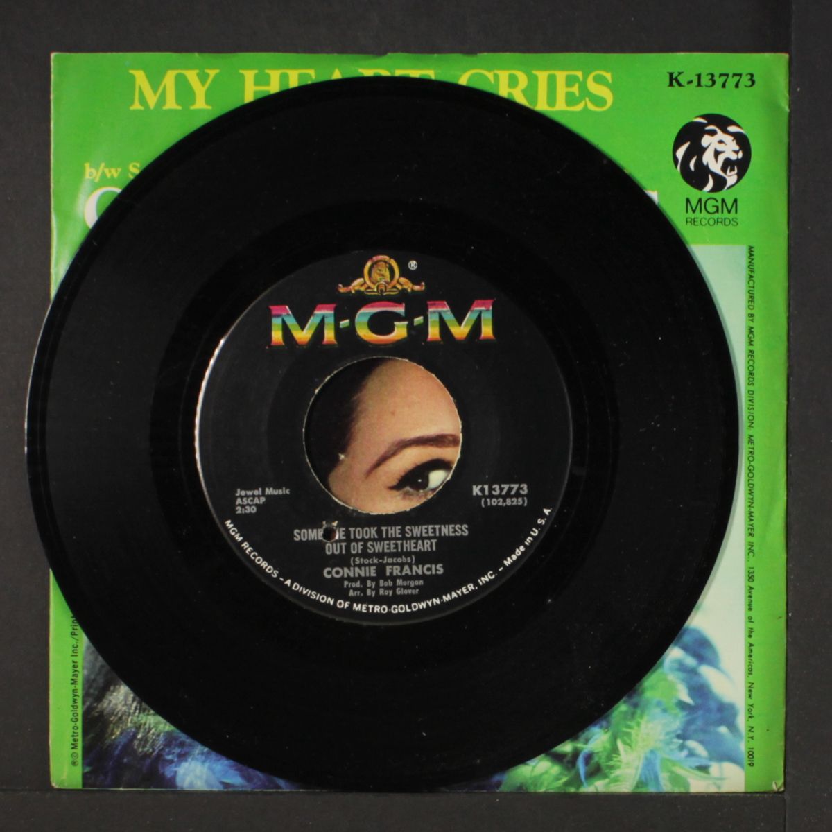 someone took the sweetness by CONNIE FRANCIS