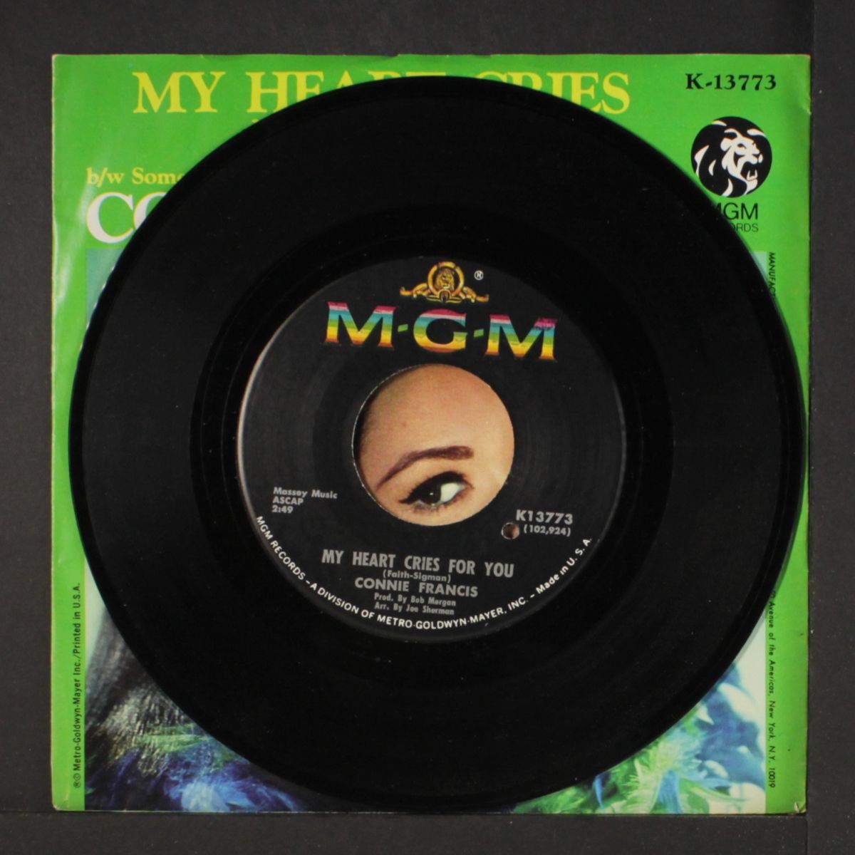 someone took the sweetness by CONNIE FRANCIS