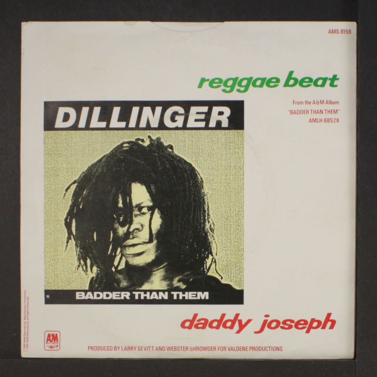 reggae beat / daddy joseph by DILLINGER