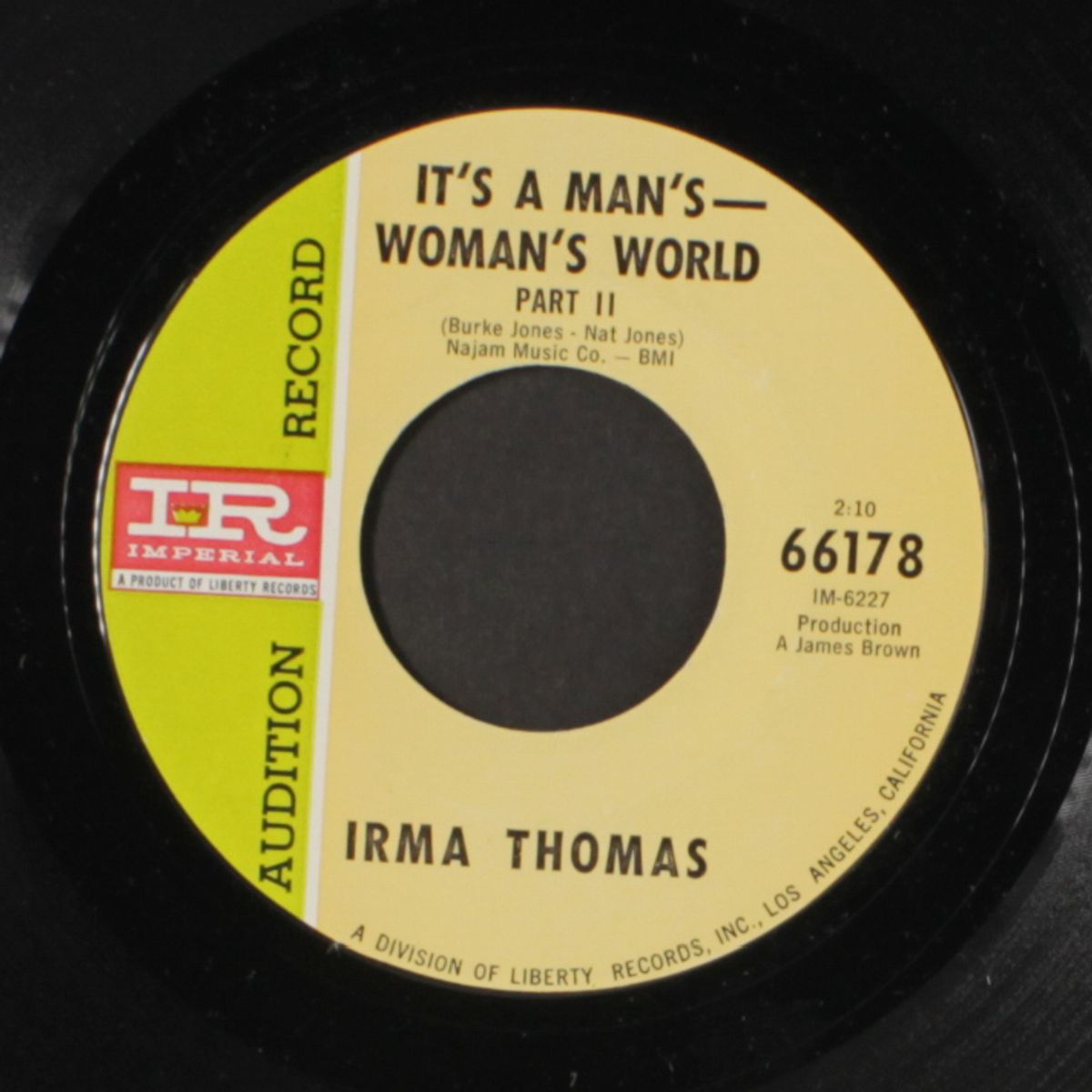 it's a man's-woman's world / part 2 by IRMA THOMAS