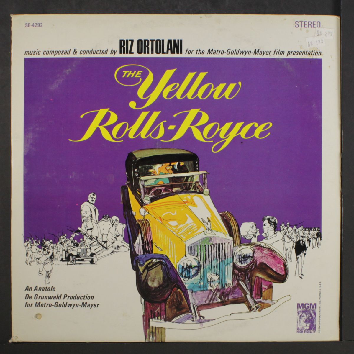 the yellow rolls-royce by SOUNDTRACK
