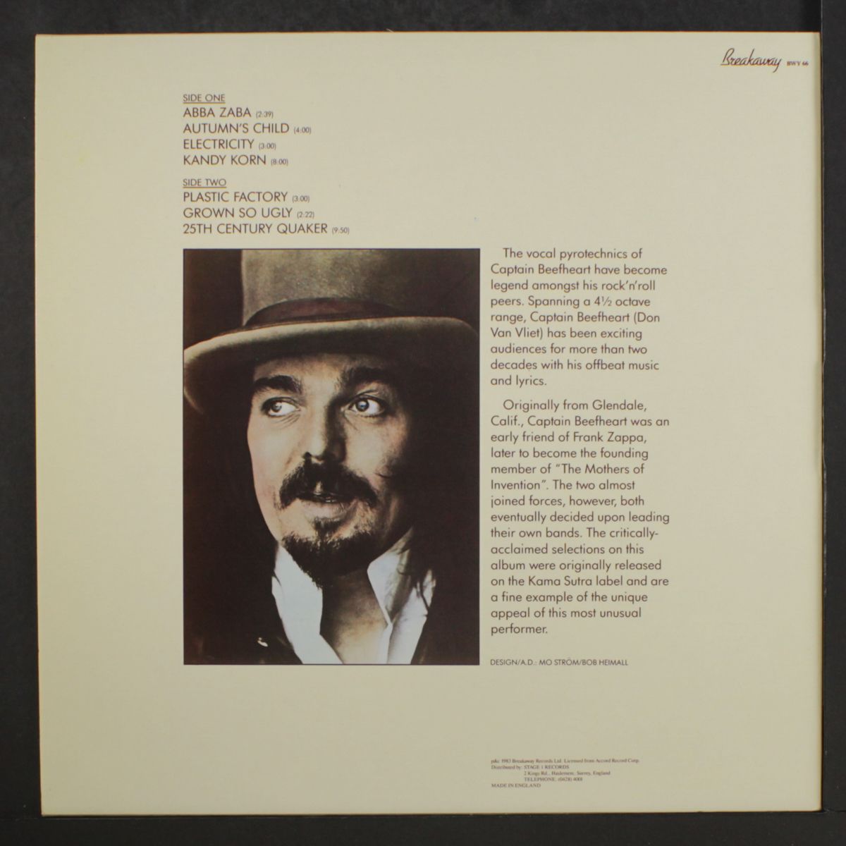 top secret by CAPTAIN BEEFHEART