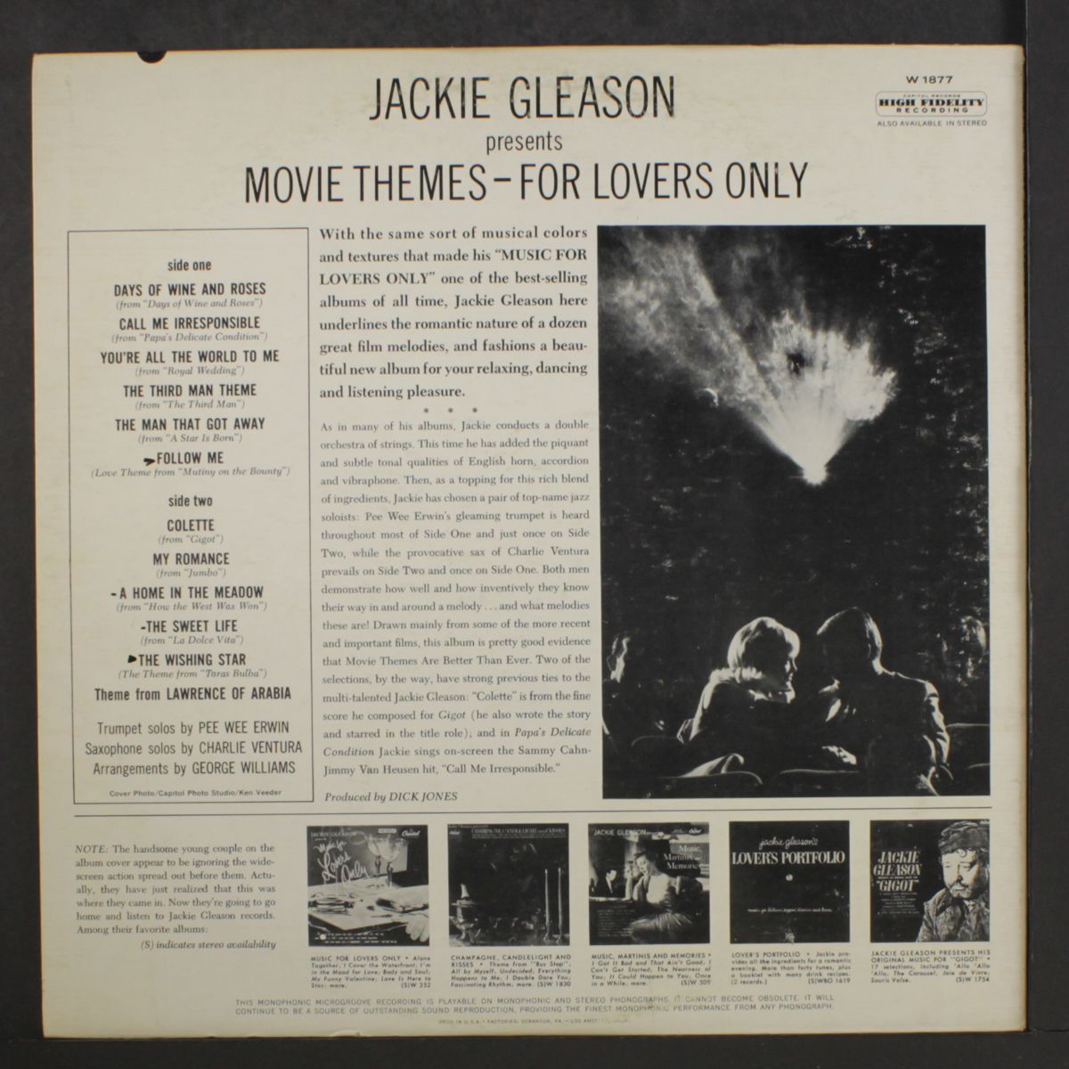 movie themes by JACKIE GLEASON