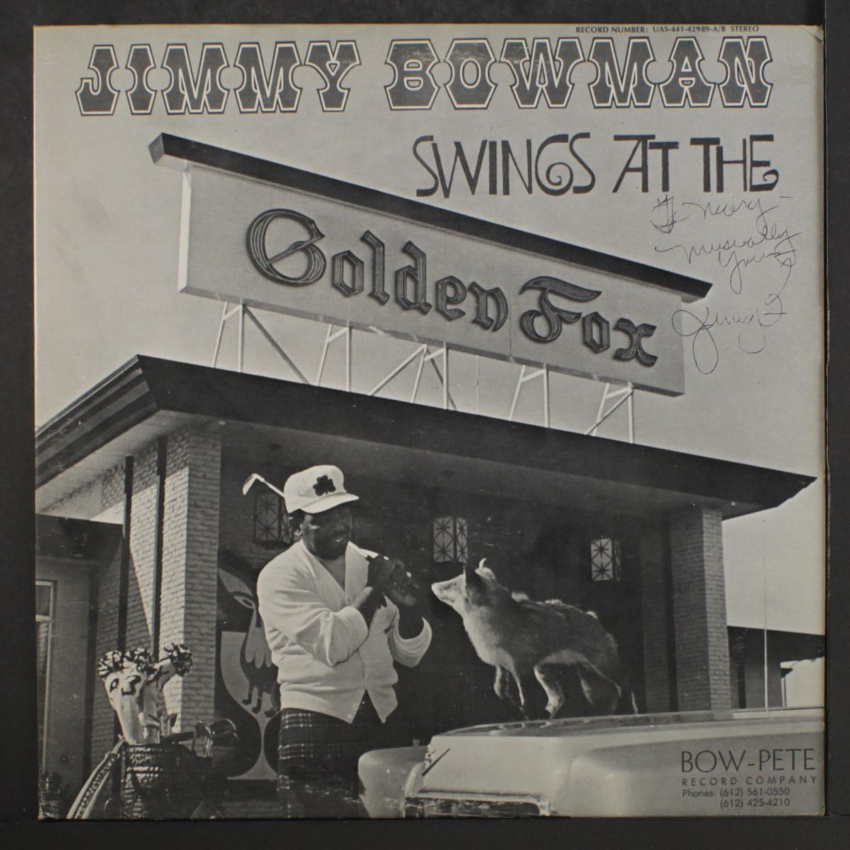 swings at the golden fox by JIMMY BOWMAN