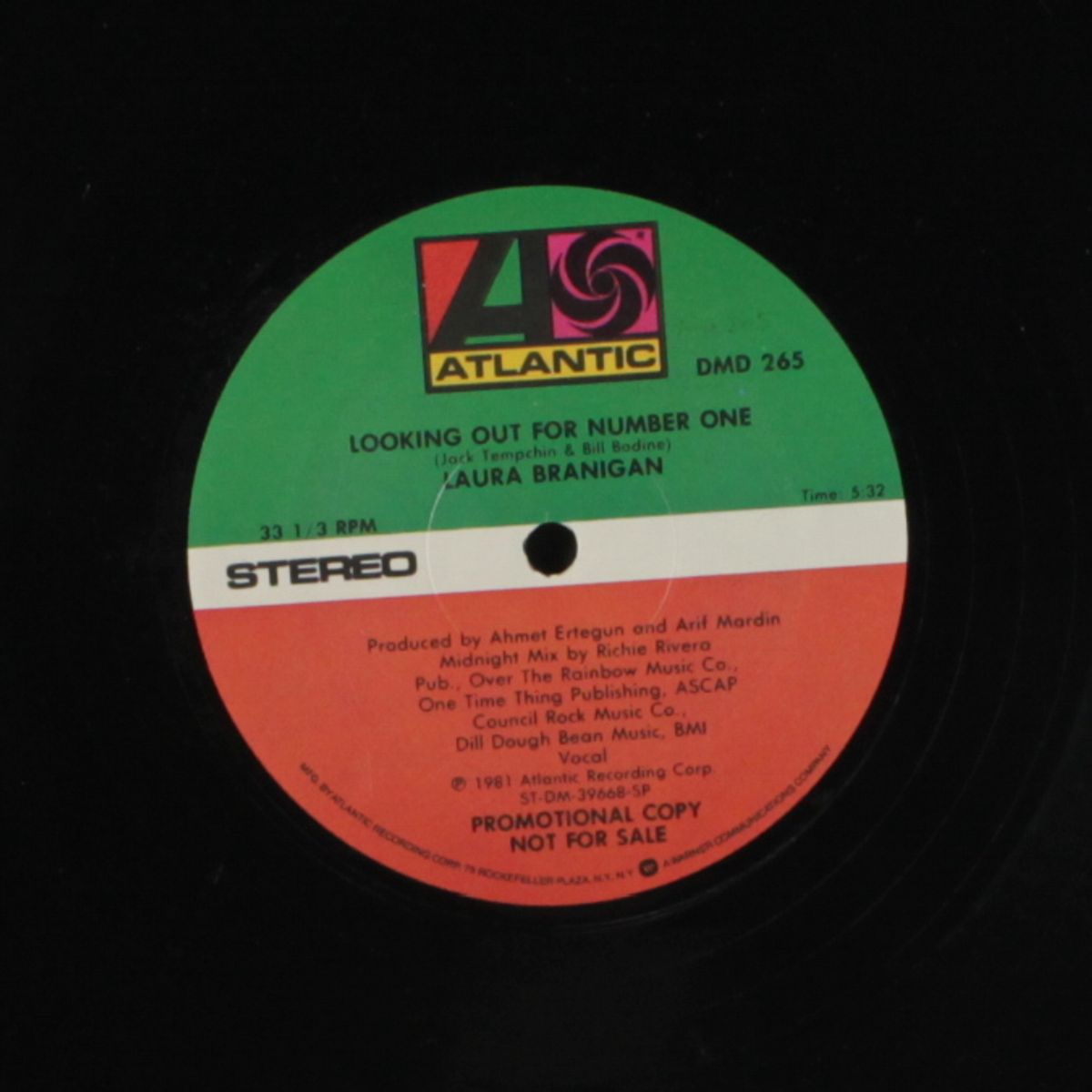 looking out for number one by LAURA BRANIGAN
