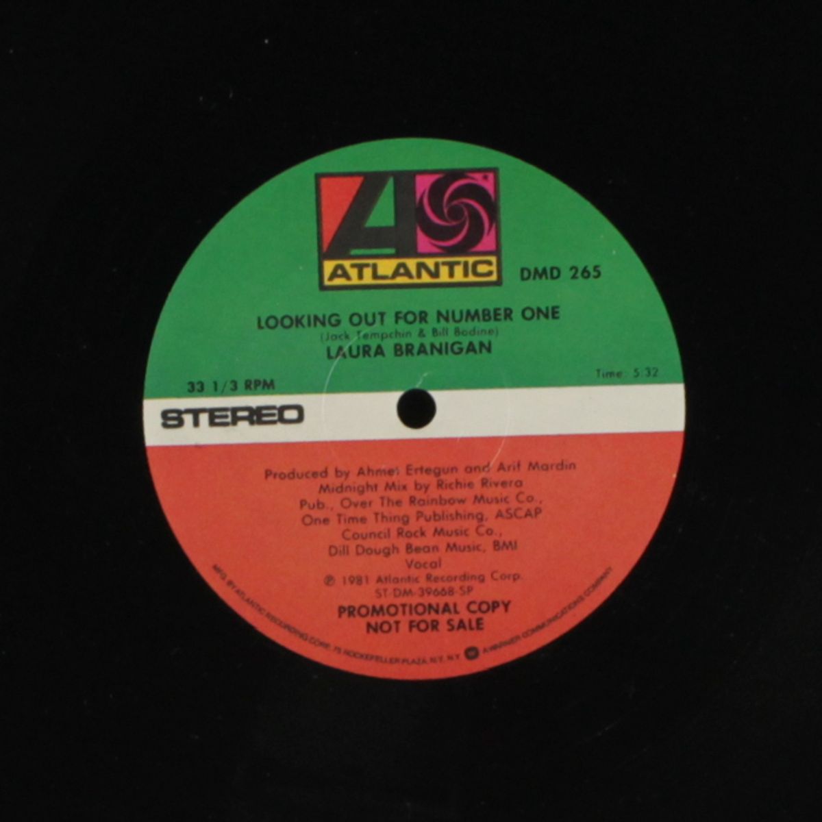 looking out for number one by LAURA BRANIGAN