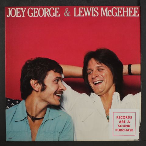 JOEY GEORGE & LEWIS MCGEHEE