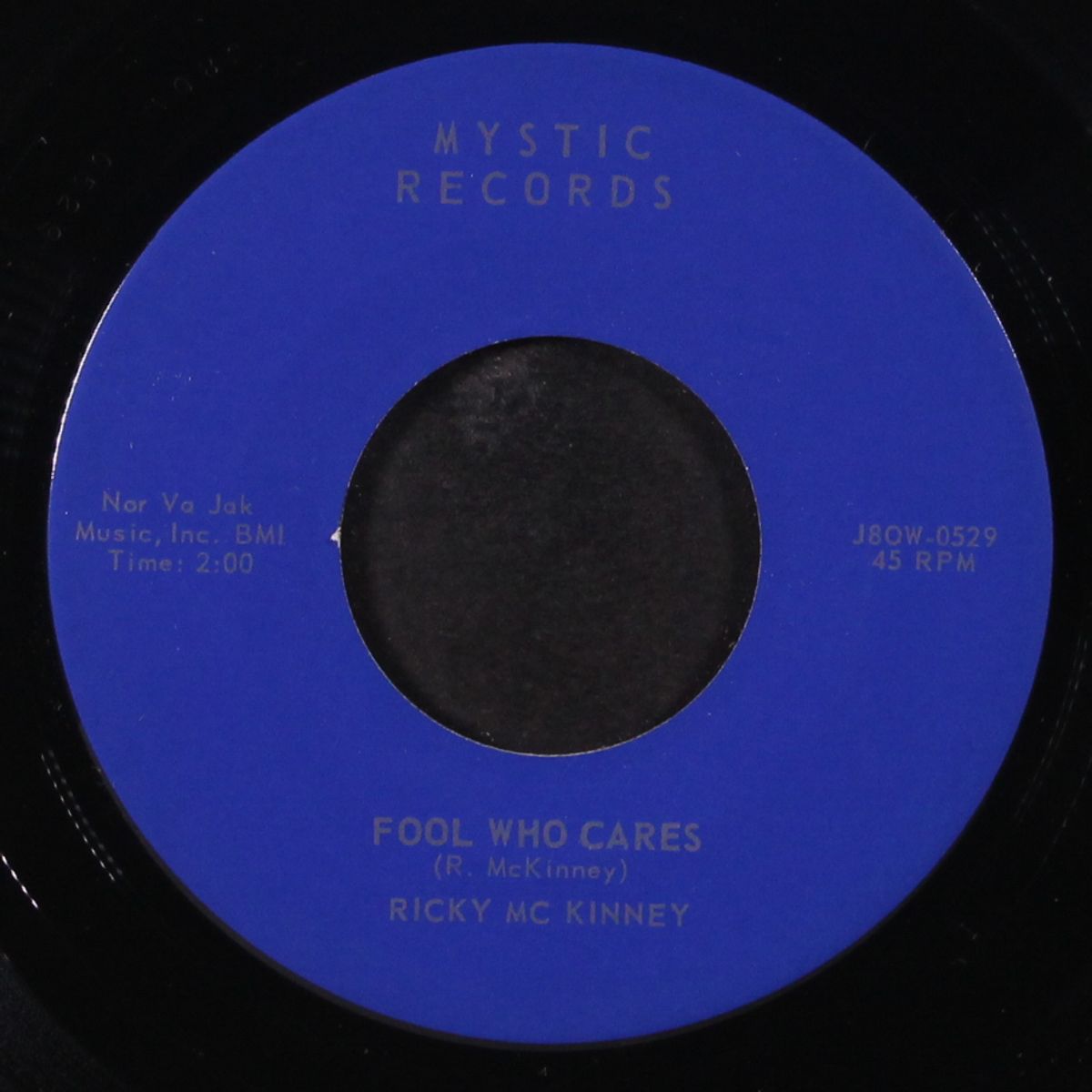 washday blues / fool who cares by RICKY MCKINNY