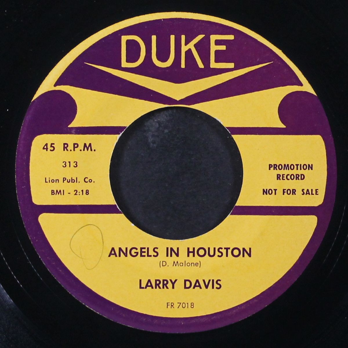 angels in houston / (my) little girl by LARRY DAVIS