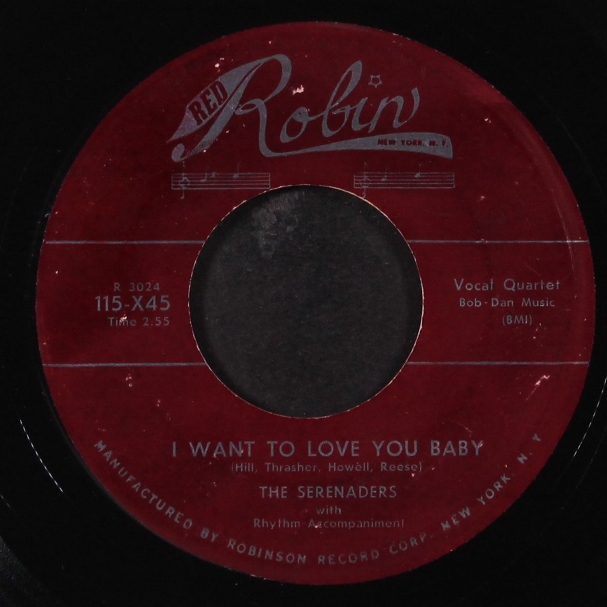 will she know / i want to love you baby by SERENADERS