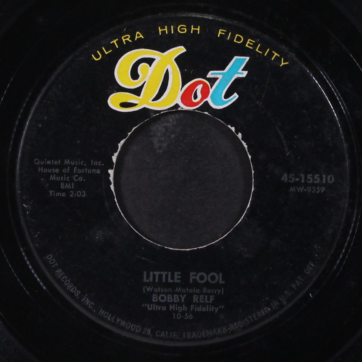 little fool / i'm not afraid by BOBBY RELF & GROUP