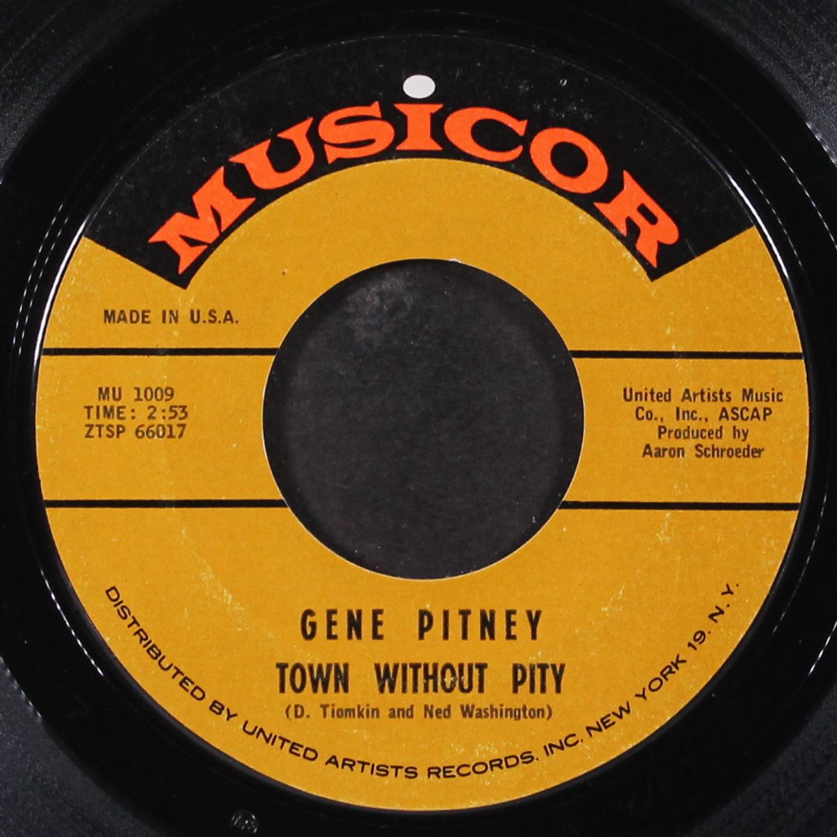 town without pity / air mail special delivery by GENE PITNEY
