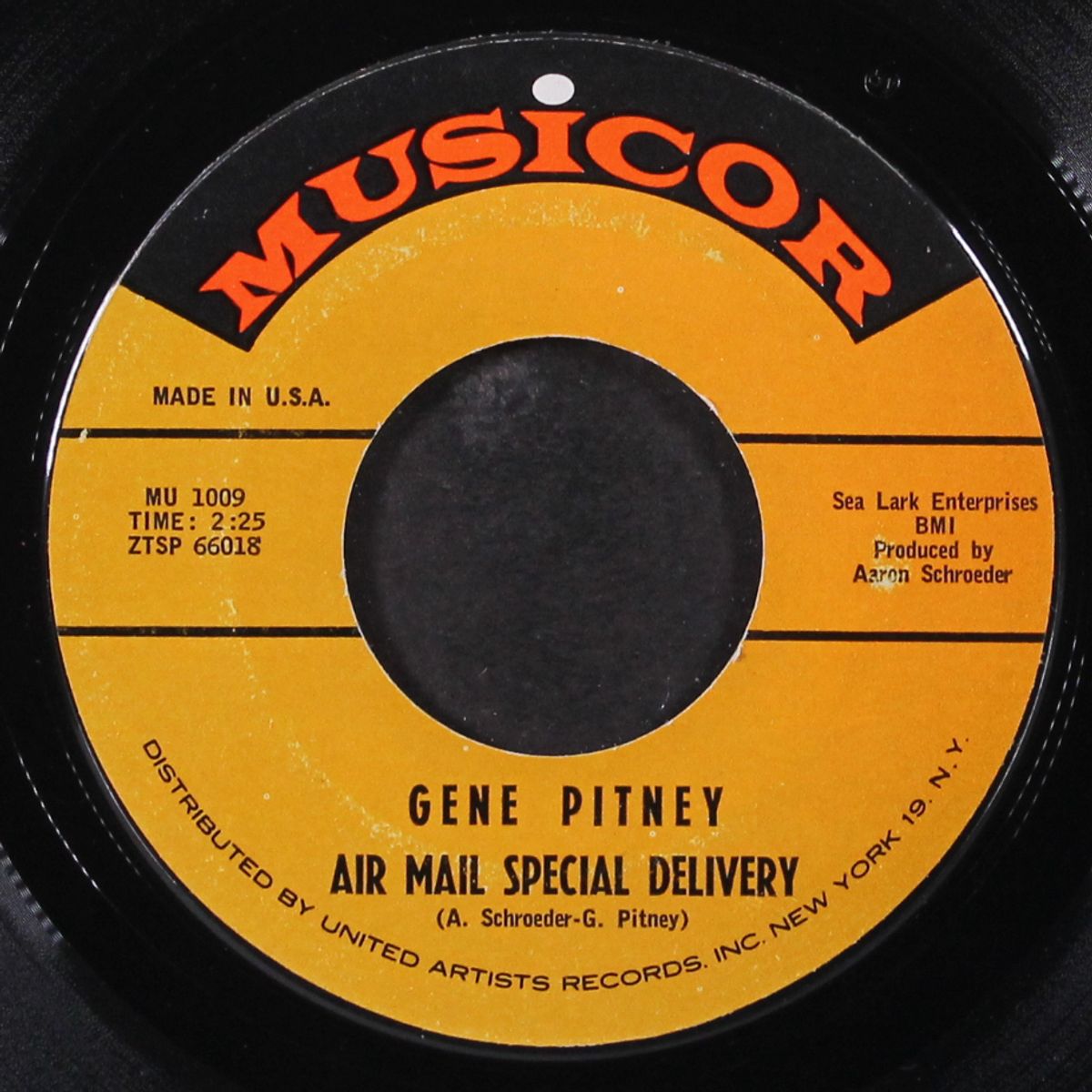 town without pity / air mail special delivery by GENE PITNEY