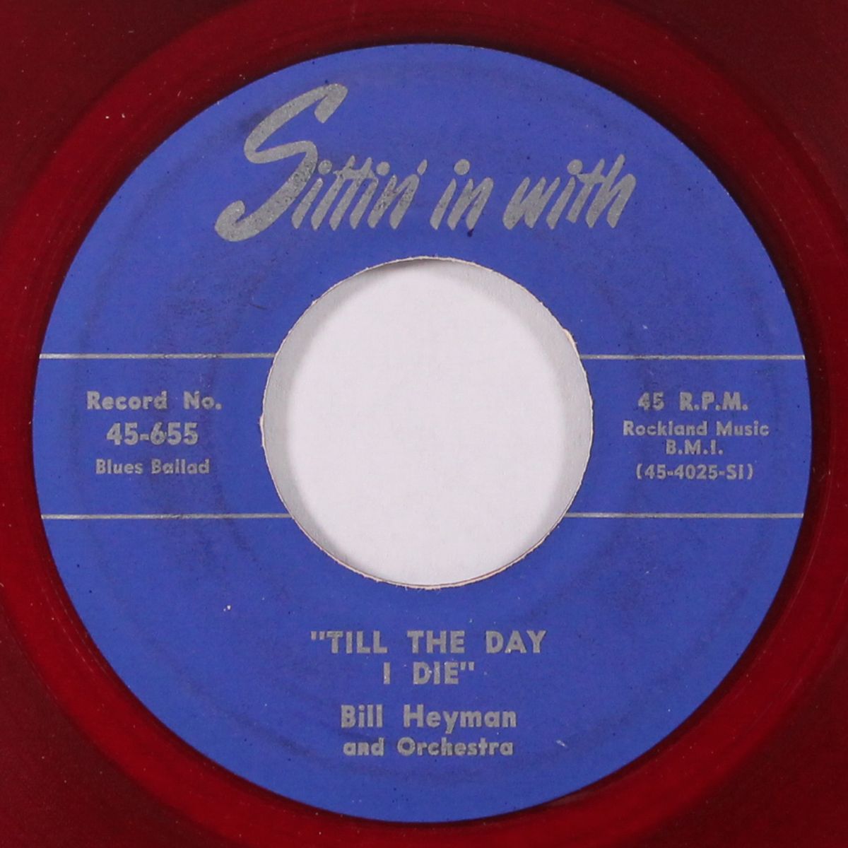 till the day i die / i cried last night by BILL HEYMAN