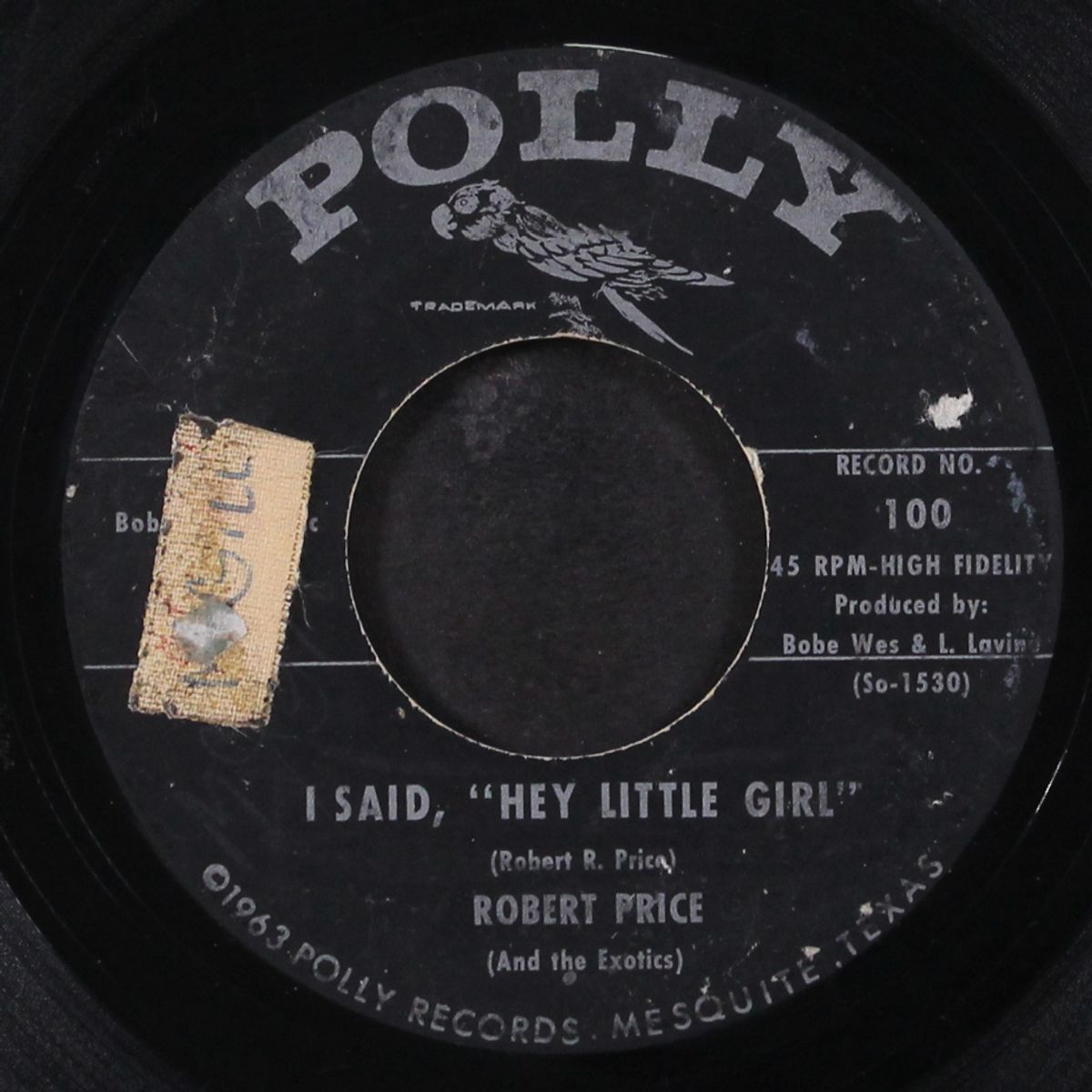 i want your good loving bad / hey little girl by ROBERT PRICE