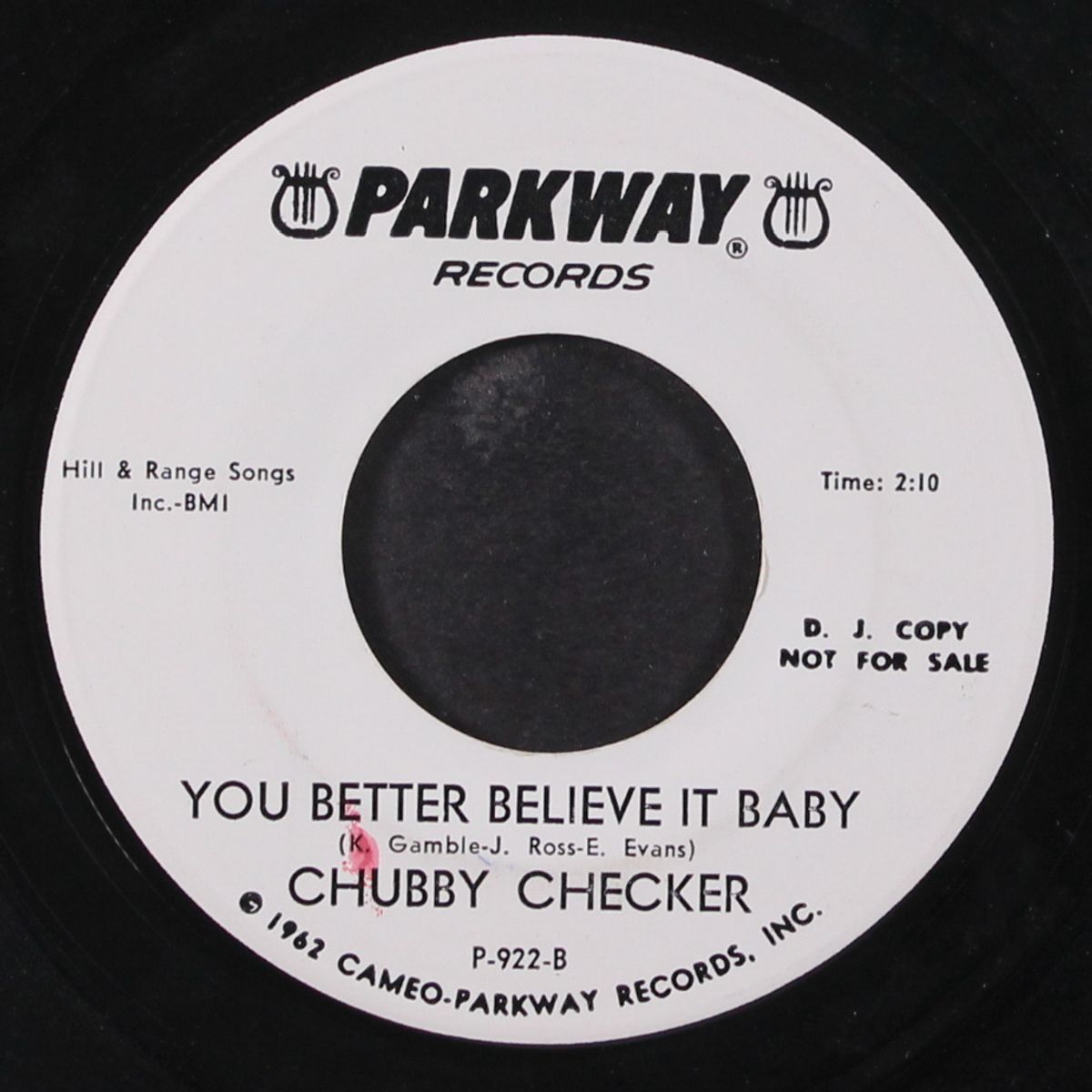she wants t'swim by CHUBBY CHECKER