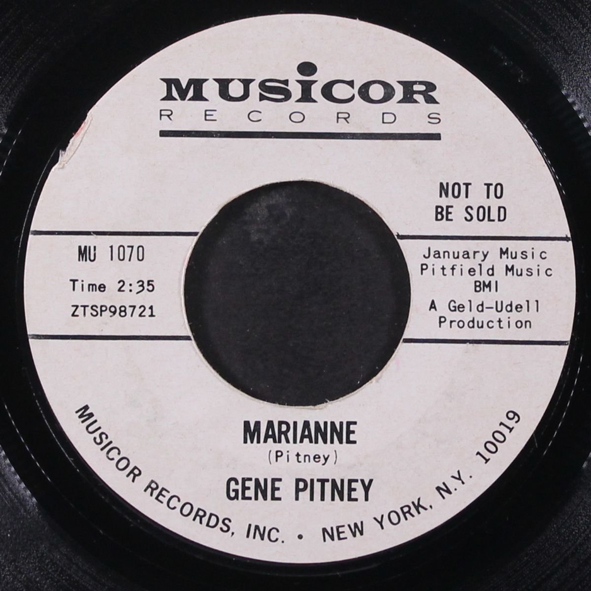 i must be seeing things by GENE PITNEY