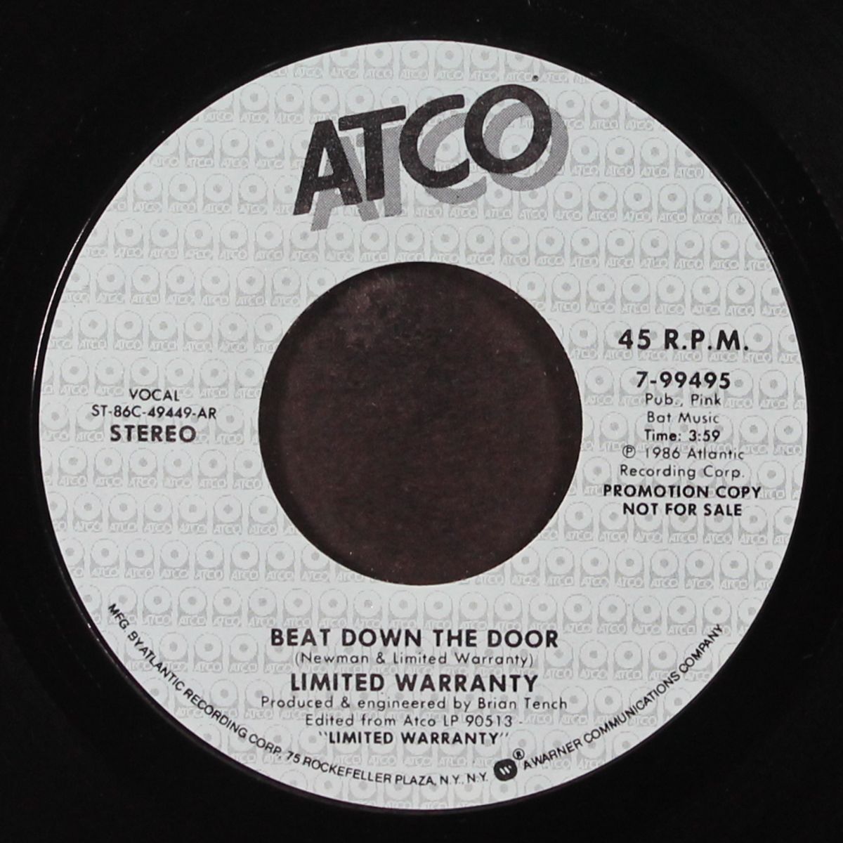 beat down the door by LIMITED WARRANTY