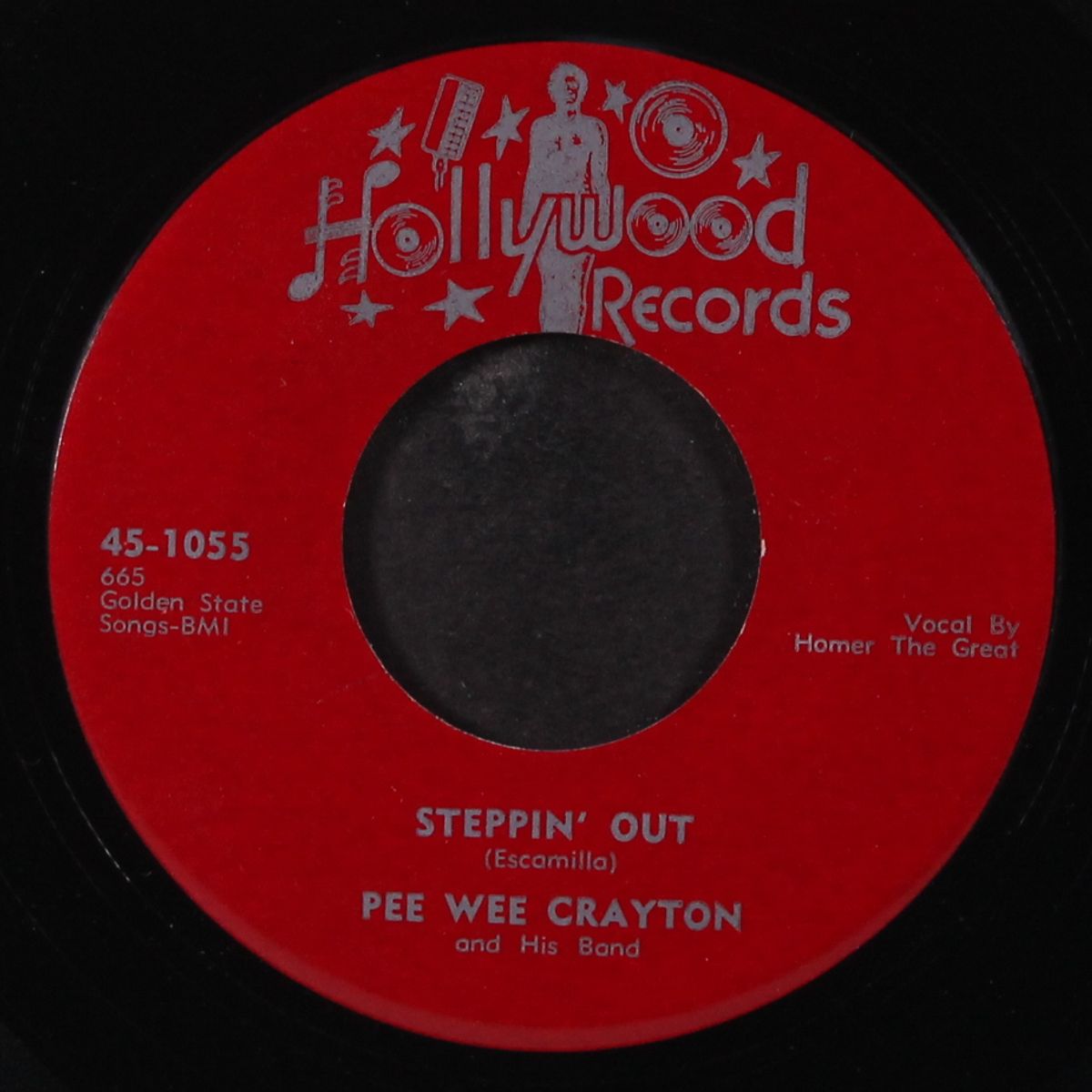 hey little dreamboat / steppin' out by PEE WEE CRAYTON