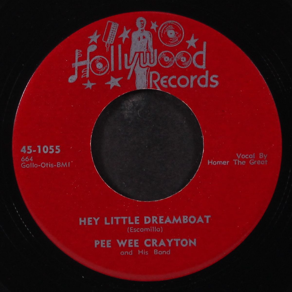 hey little dreamboat / steppin' out by PEE WEE CRAYTON