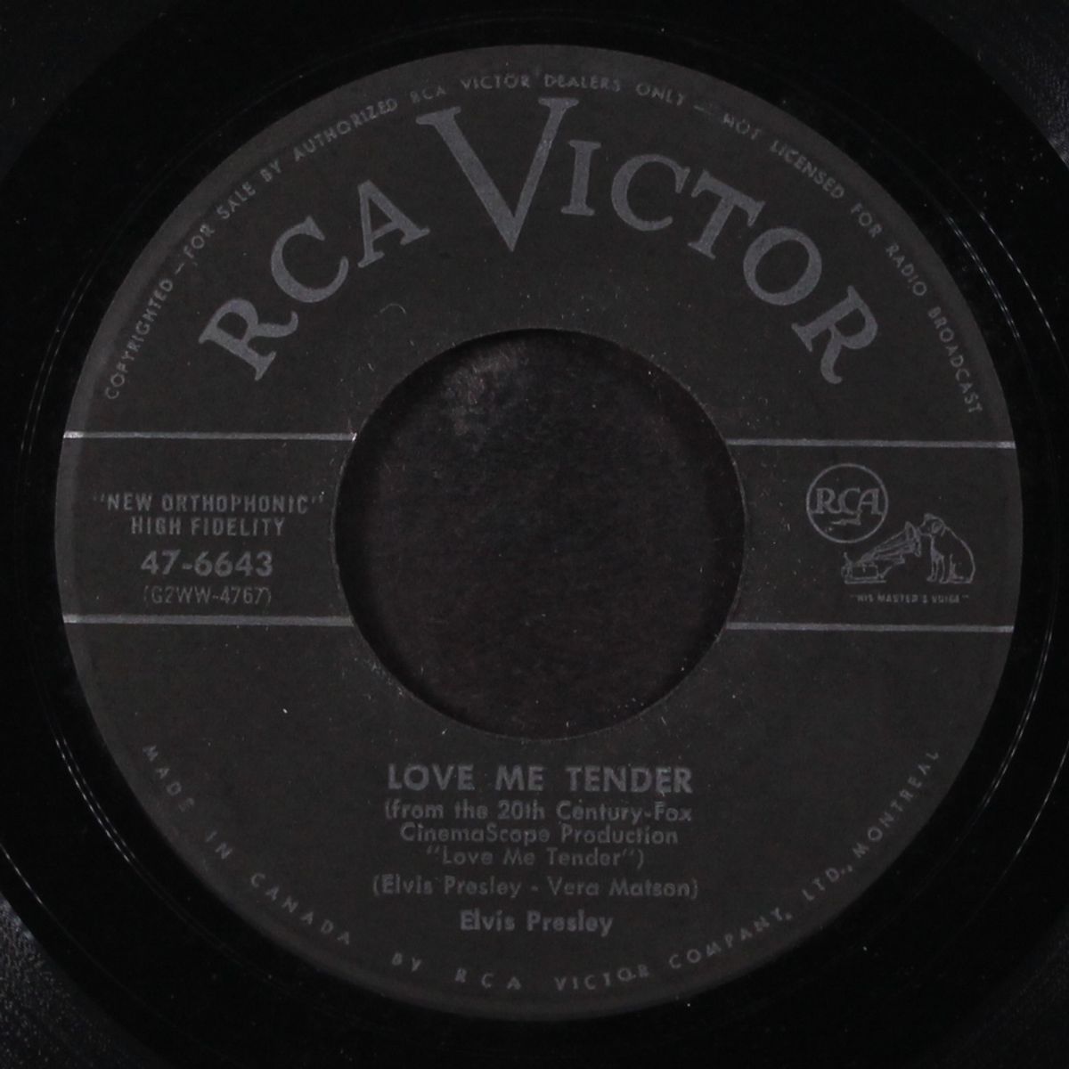 love me tender by ELVIS PRESLEY