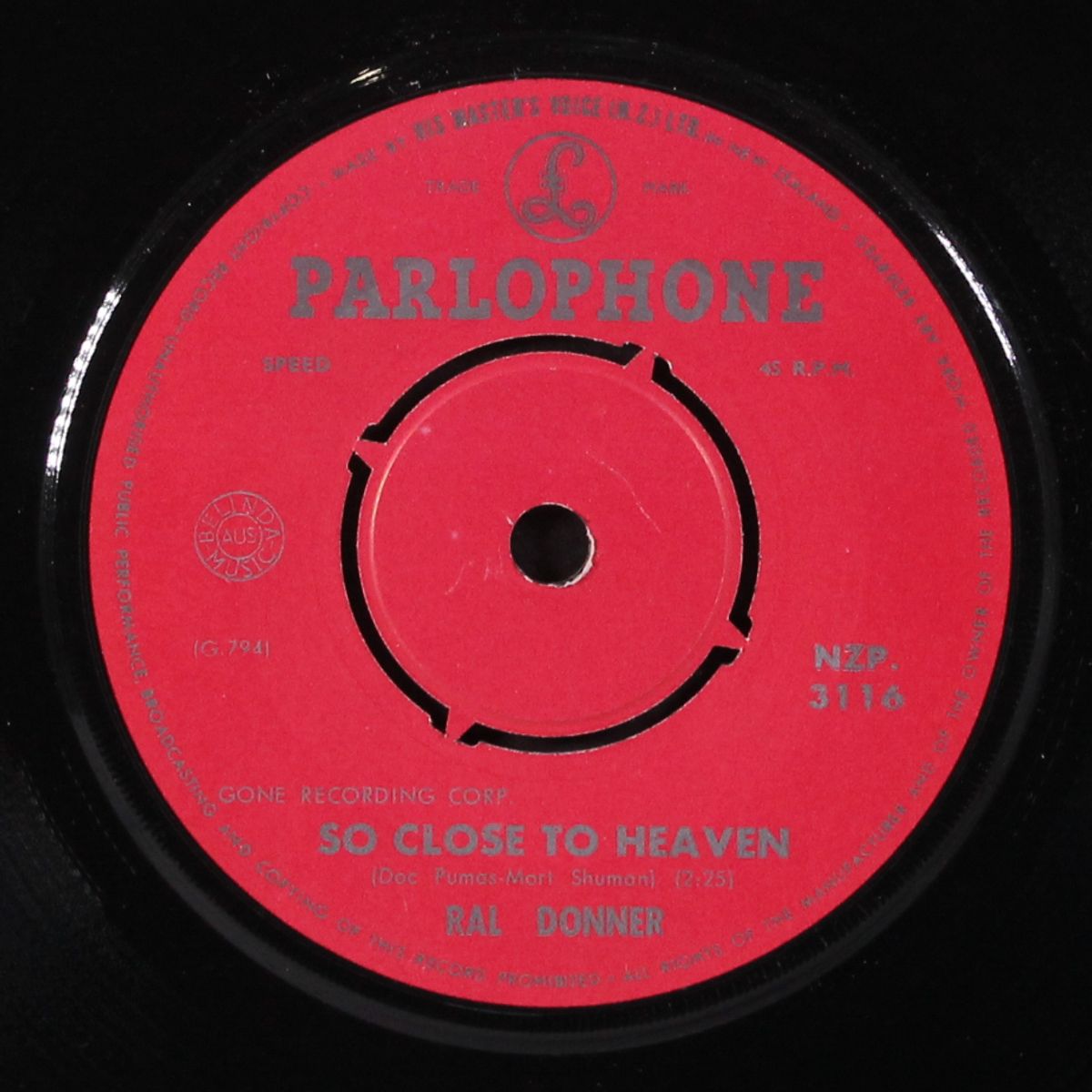 you don't know what you've got / so close to heaven by RAL DONNER