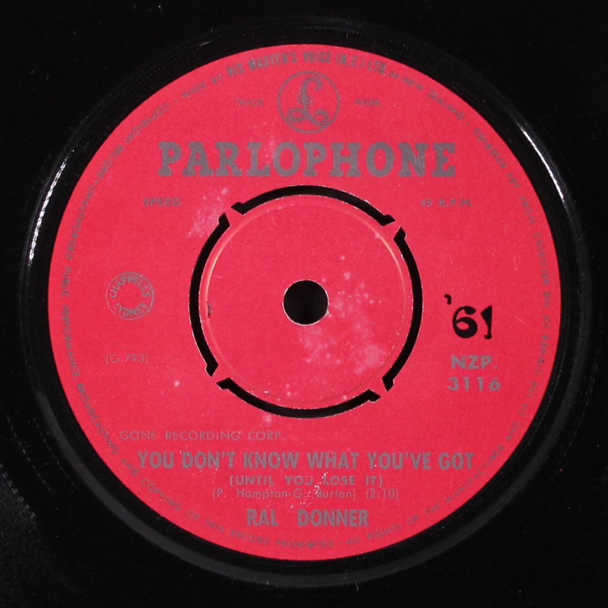 you don't know what you've got / so close to heaven by RAL DONNER