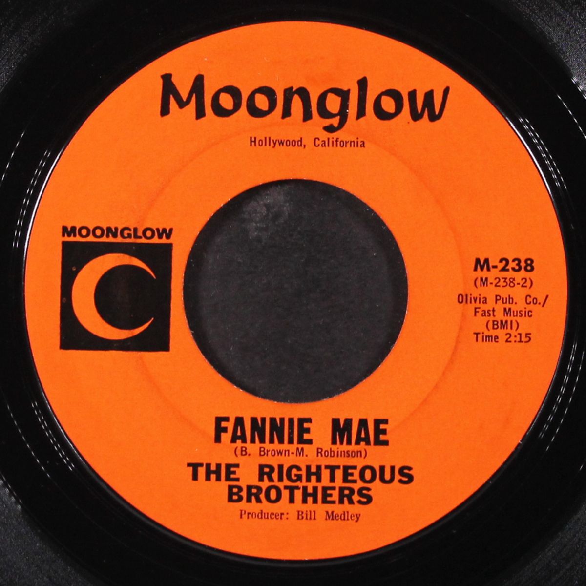 bring your love to me / fannie mae by RIGHTEOUS BROTHERS