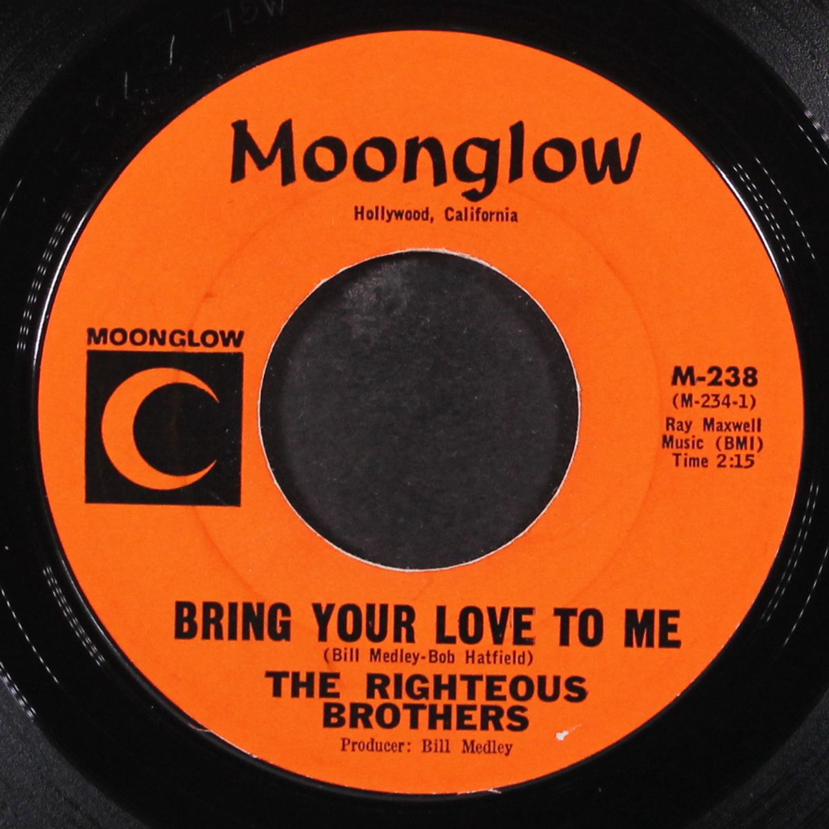 bring your love to me / fannie mae by RIGHTEOUS BROTHERS
