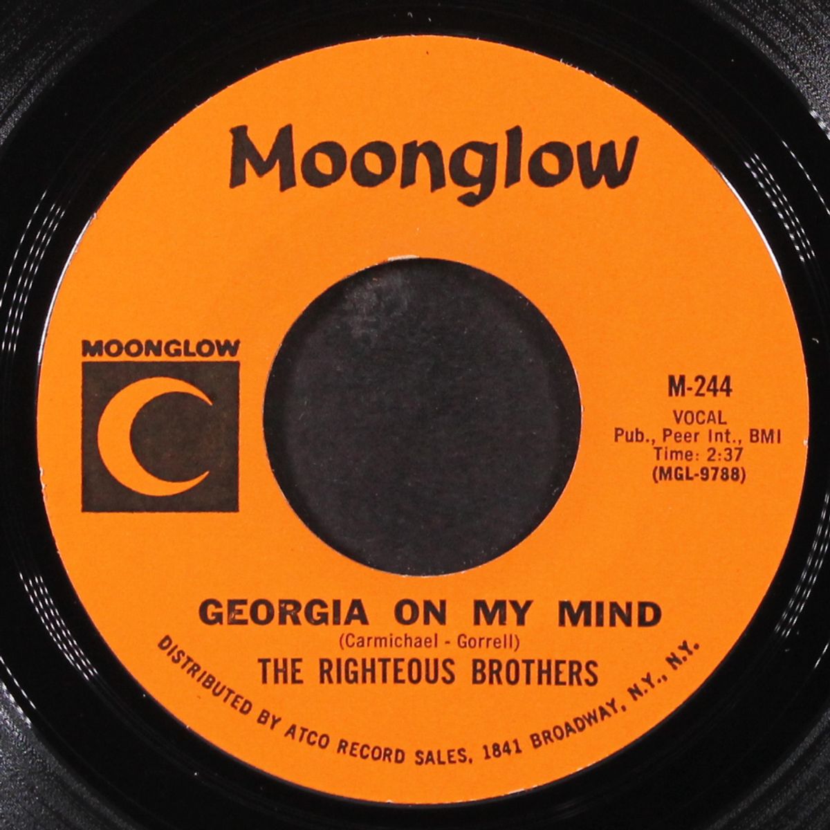 georgia on my mind / my tears will go away by RIGHTEOUS BROTHERS
