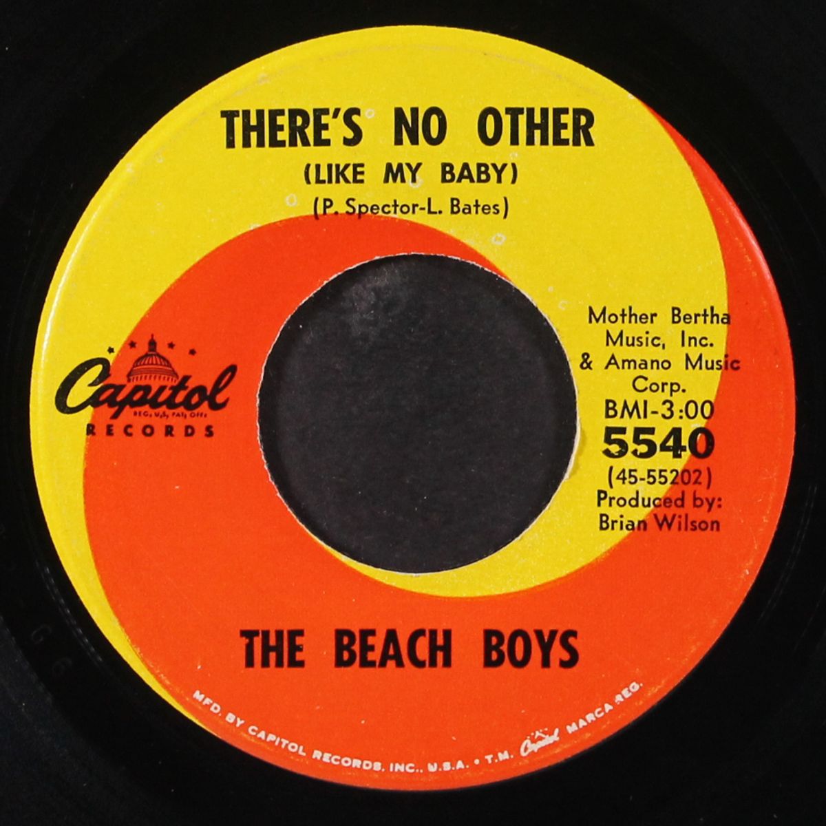 the little girl i once knew / there's no other by BEACH BOYS