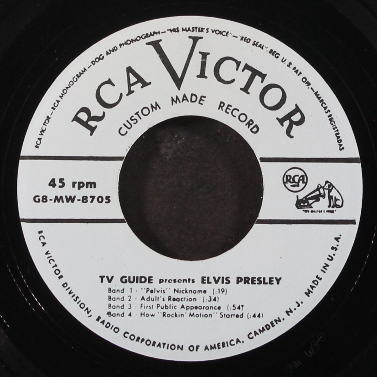 tv guide presents elvis presley / blank by ELVIS PRESLEY