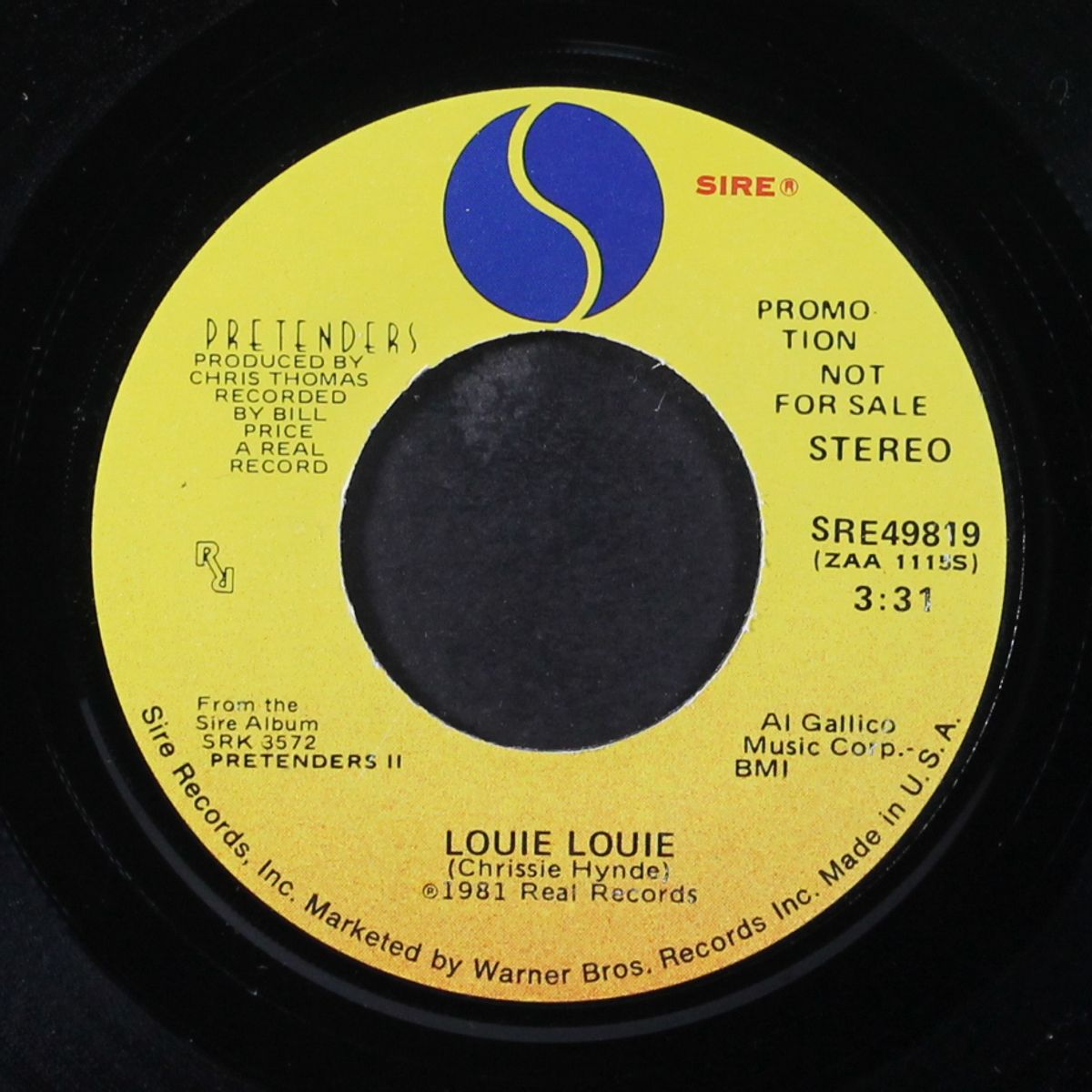 louie louie / mono by PRETENDERS