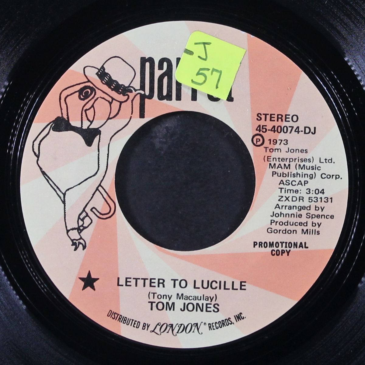 letter to lucille / mono by TOM JONES